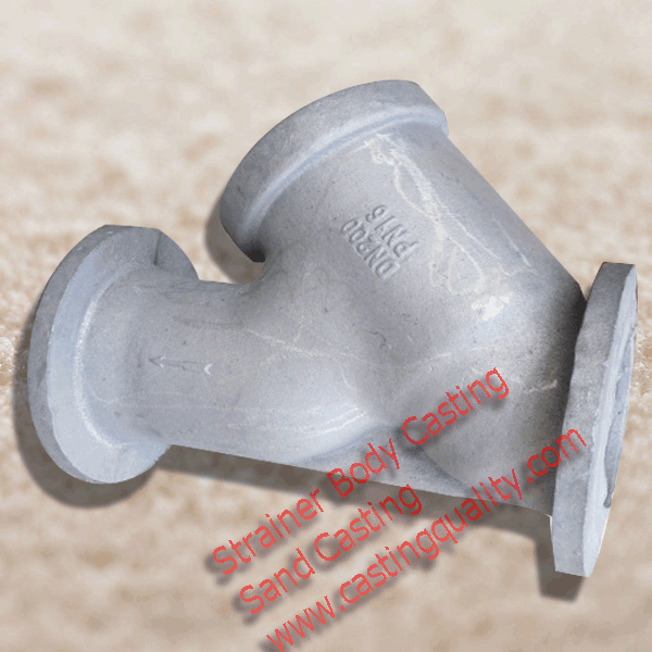 Cast Iron Strainer body casting