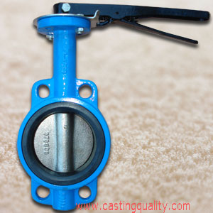 Cast Iron wafer type Butterfly Valves