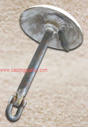 Mushroom Anchor Castings, sand casting parts, marine anchor