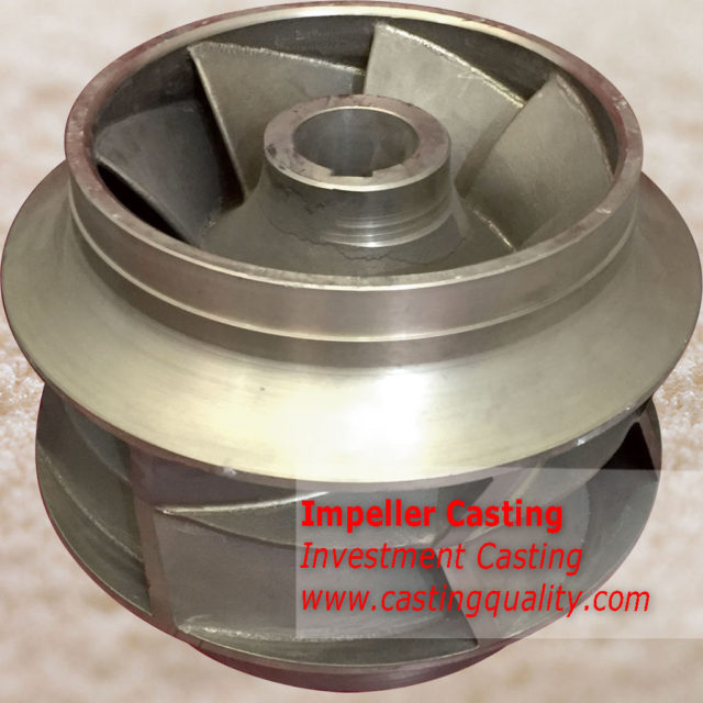 Impeller Casting, investment Casting