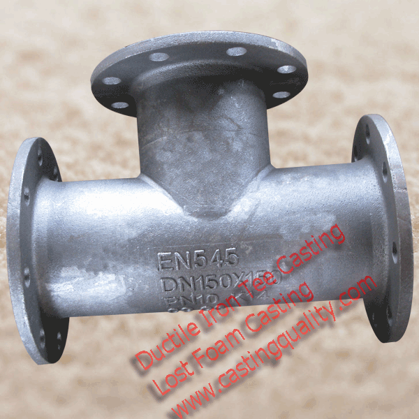 Ductile Iron Pipe Fittings, lost foam casting