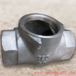 Cast iron valve body