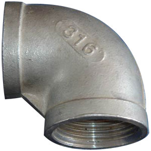 Stainless Steel Fittings 90 Elbow