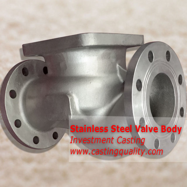Stainless steel casting, valve body, CF8M(SS316)