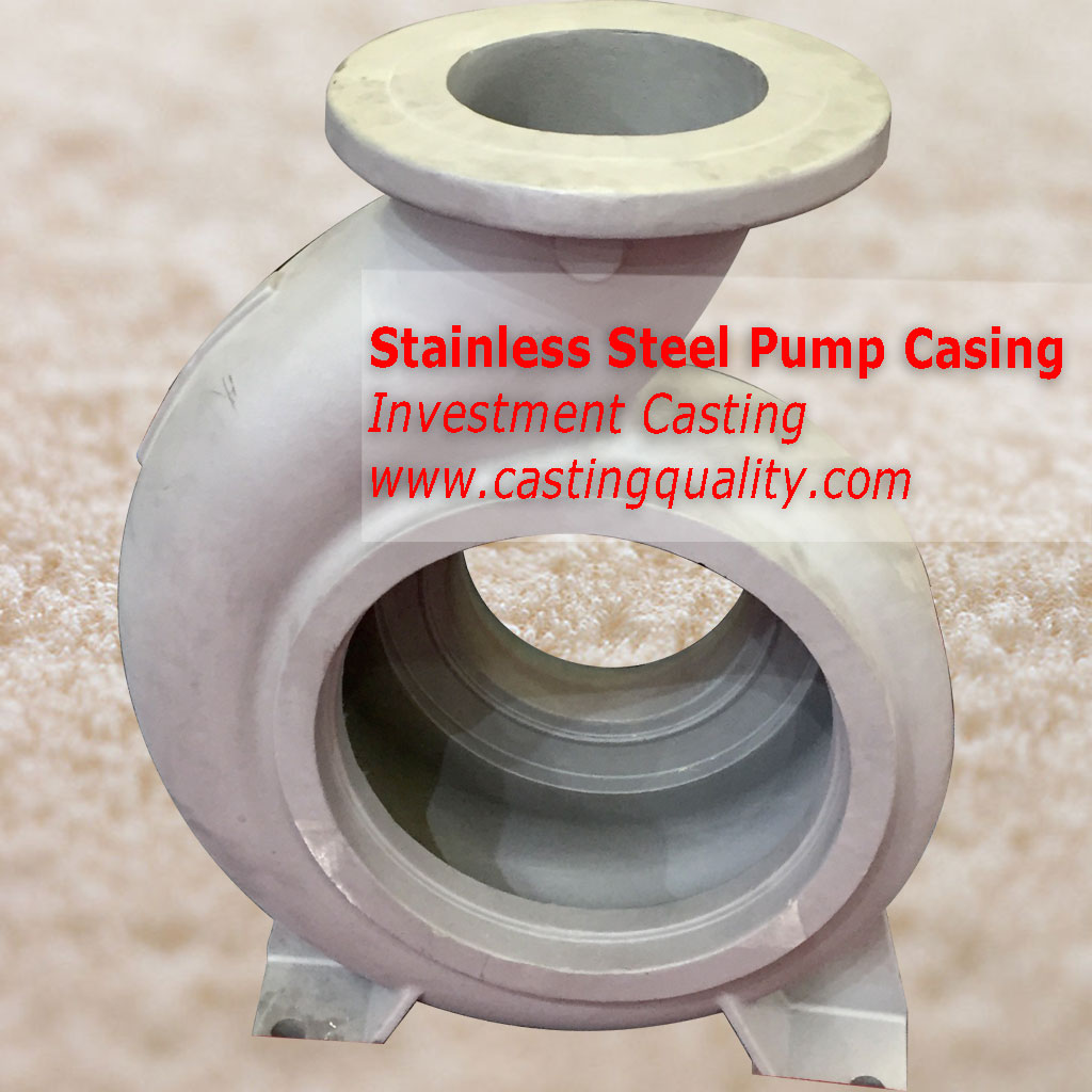 Austenitic Stainless Steel Casting-Pump Casing
