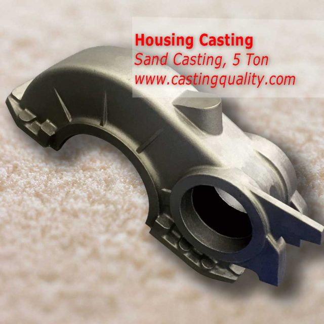 Housing Casting, carbon steel, sand casting