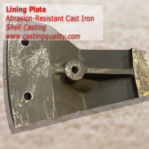 AbrasionResistant Cast Iron ASTM A532 Class III type A Sand Casting, Investment Casting & CNC