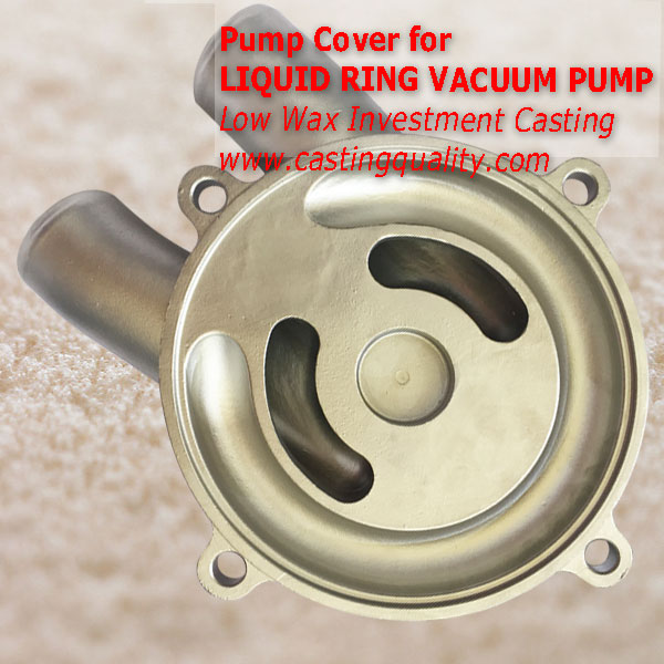 Pump Cover for liquid ring vacuum pump