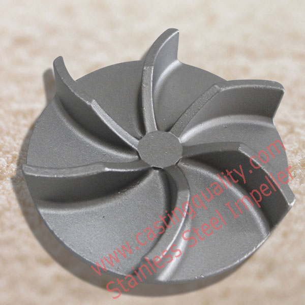 Stainless Steel Impellers by Lost Wax Precision Investment Casting